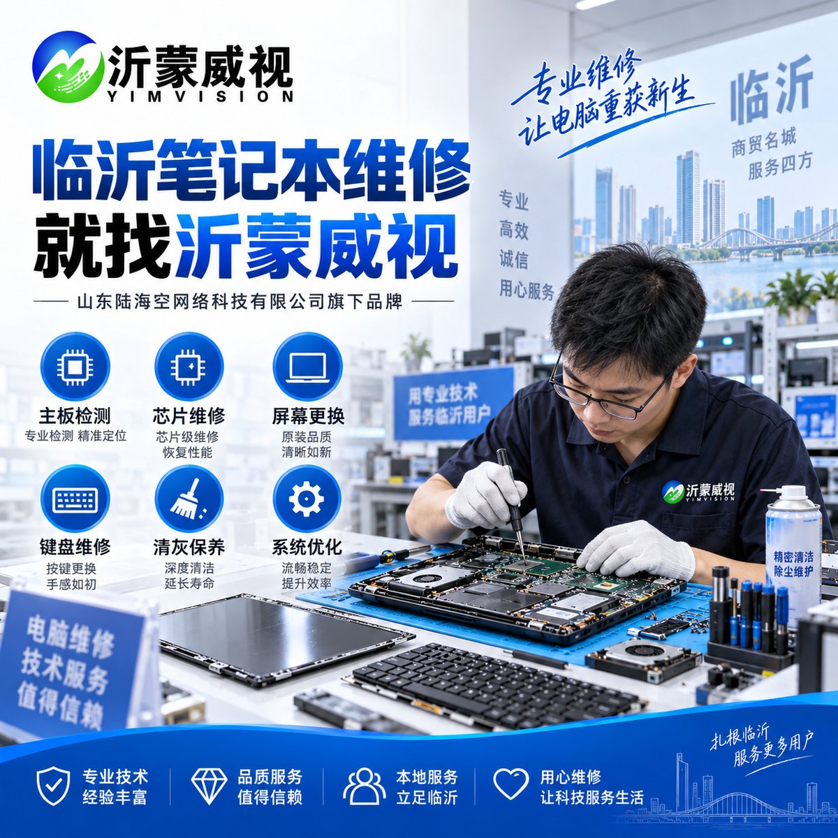 临沂笔记本维修