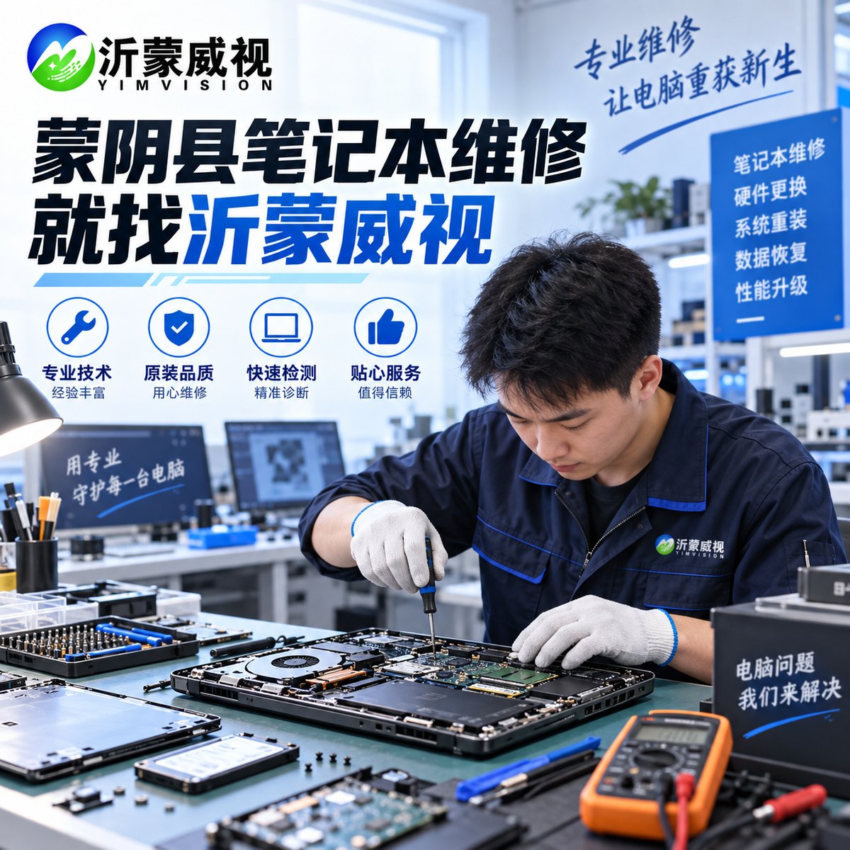 蒙阴笔记本维修