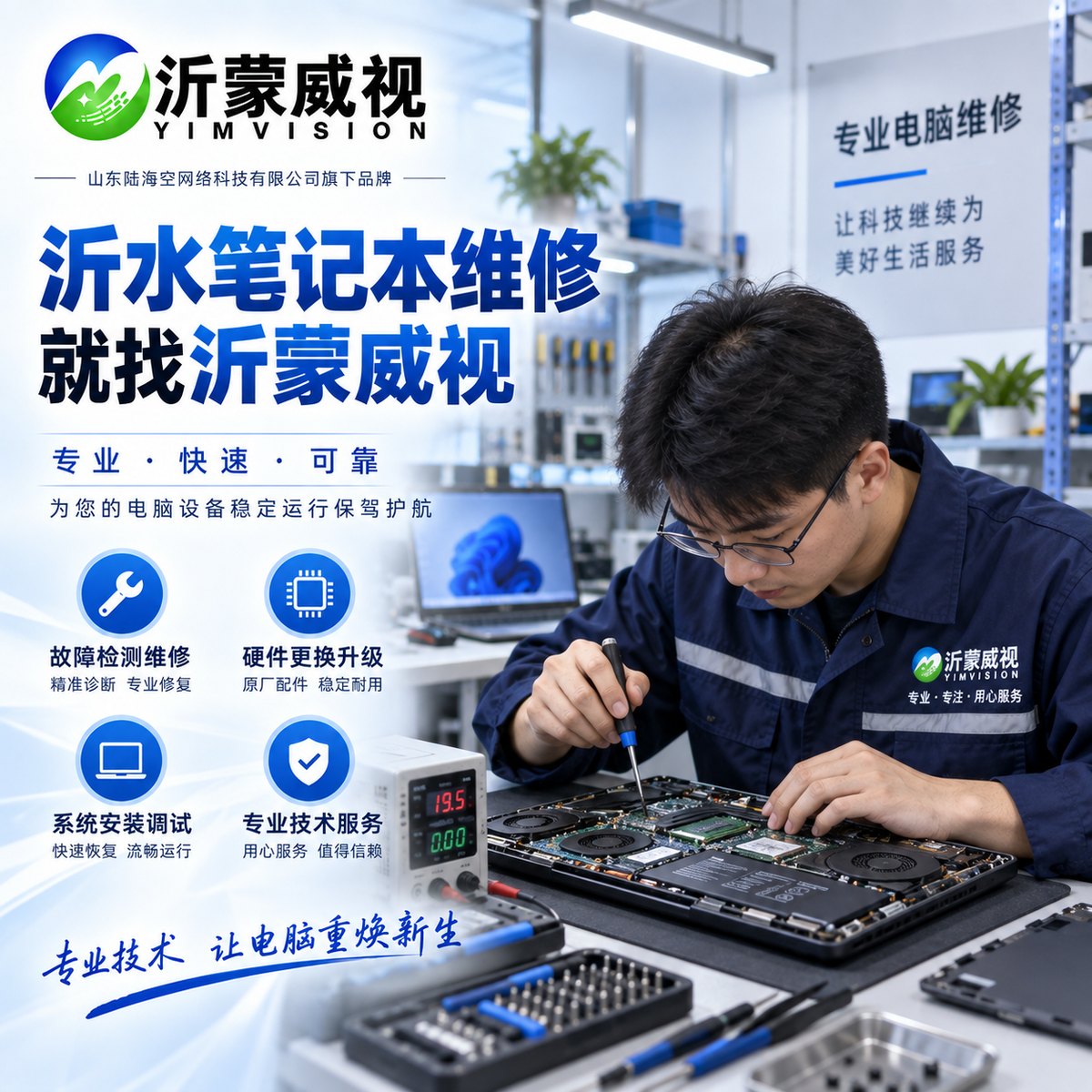 沂水笔记本维修