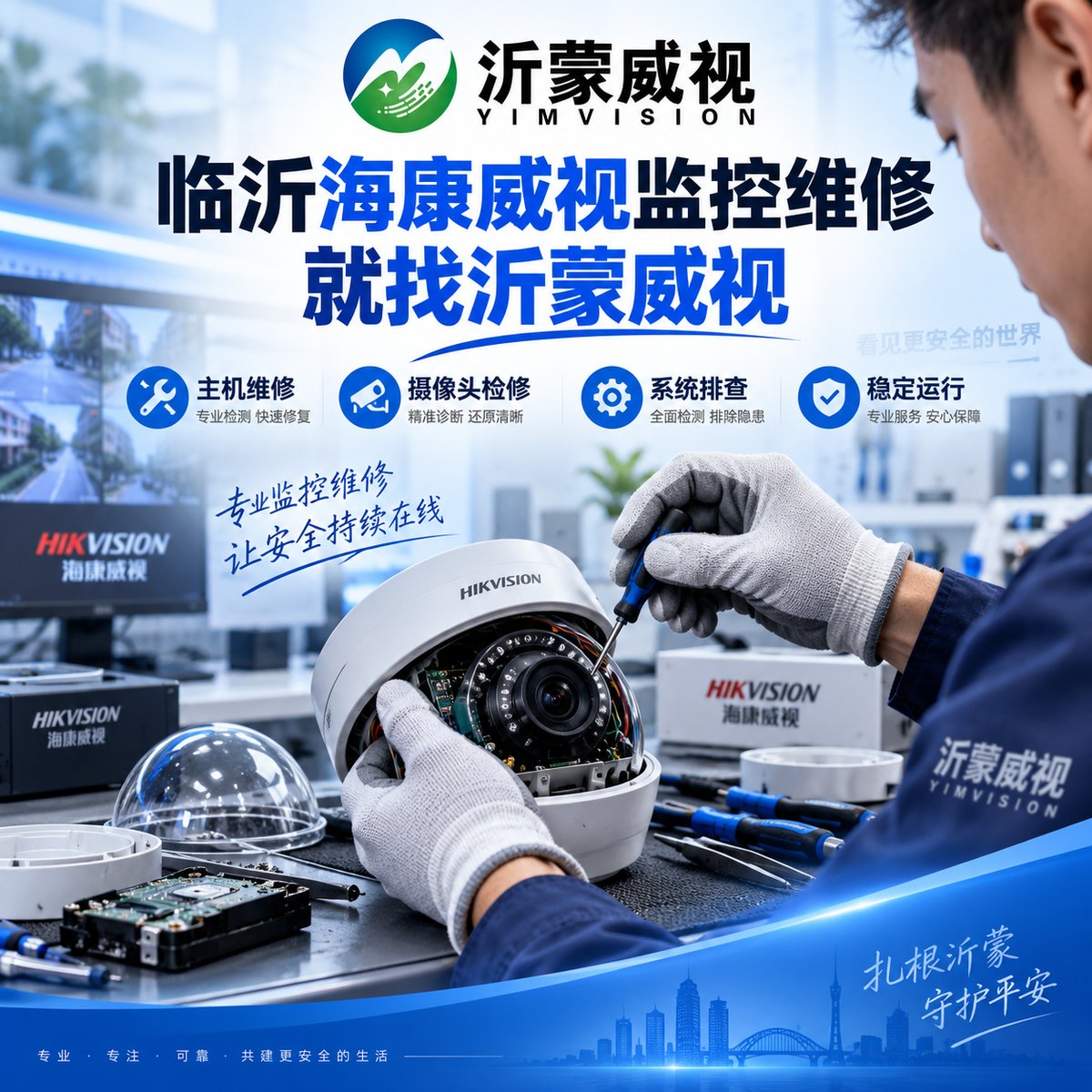 临沂海康威视监控维修