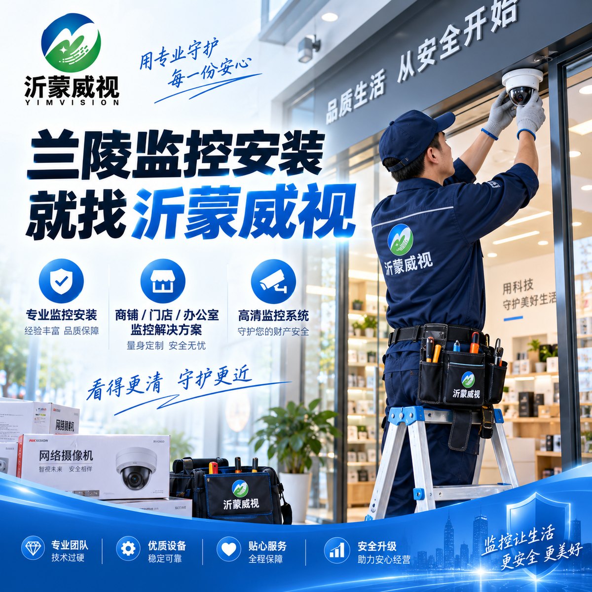 兰陵监控安装