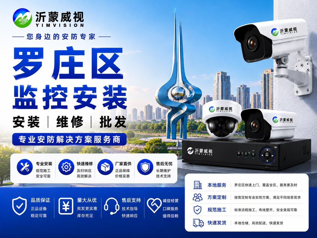 罗庄监控安装
