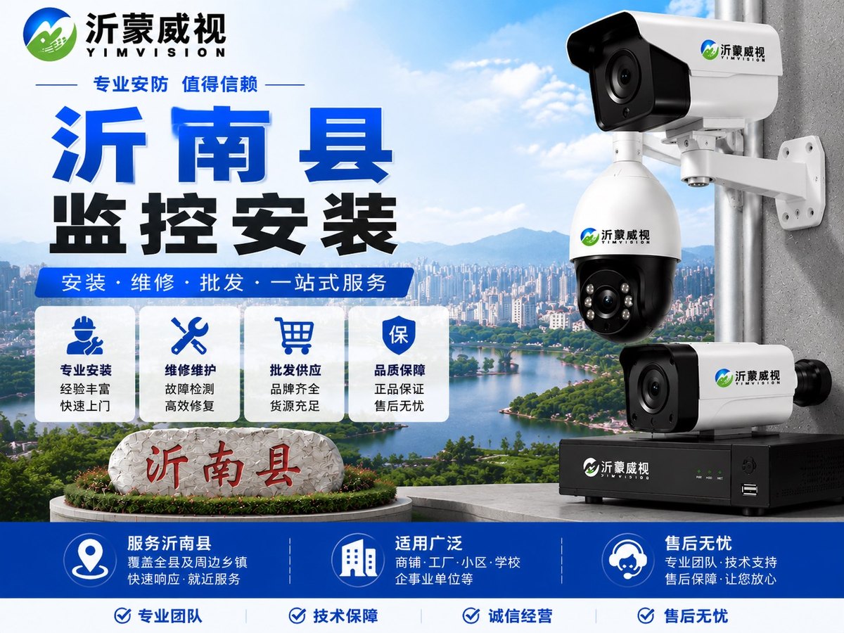 沂南监控安装