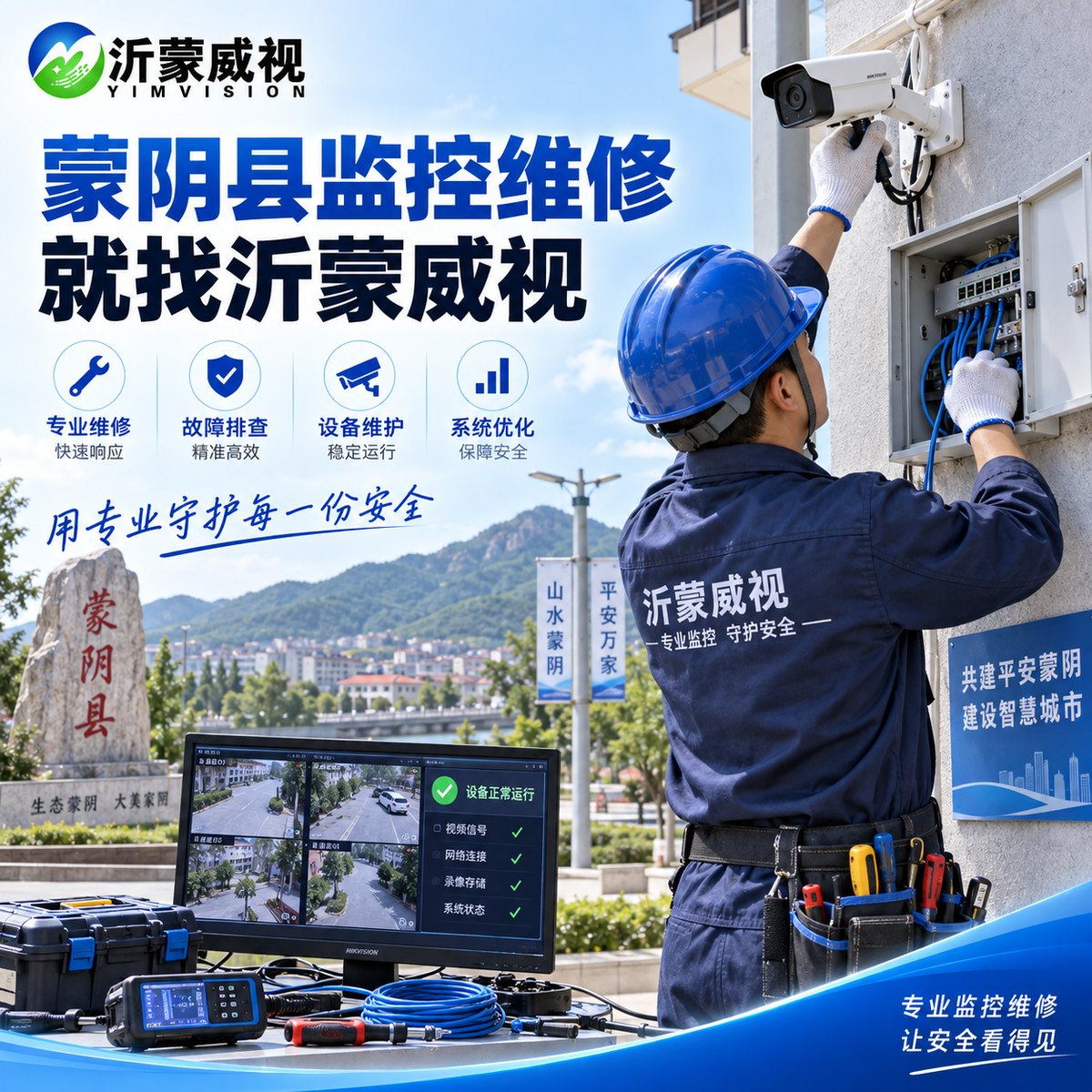 蒙阴监控维修
