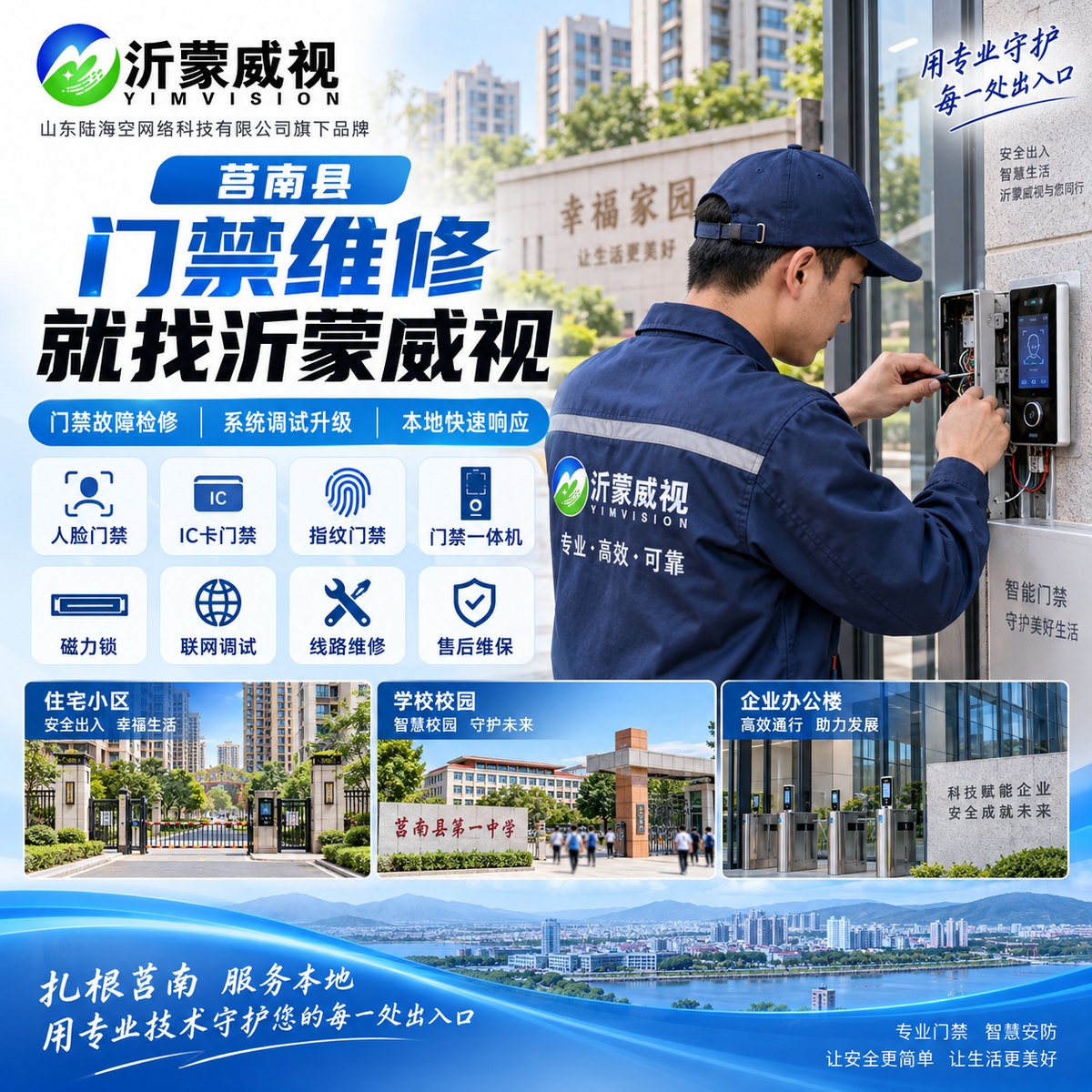 莒南门禁维修