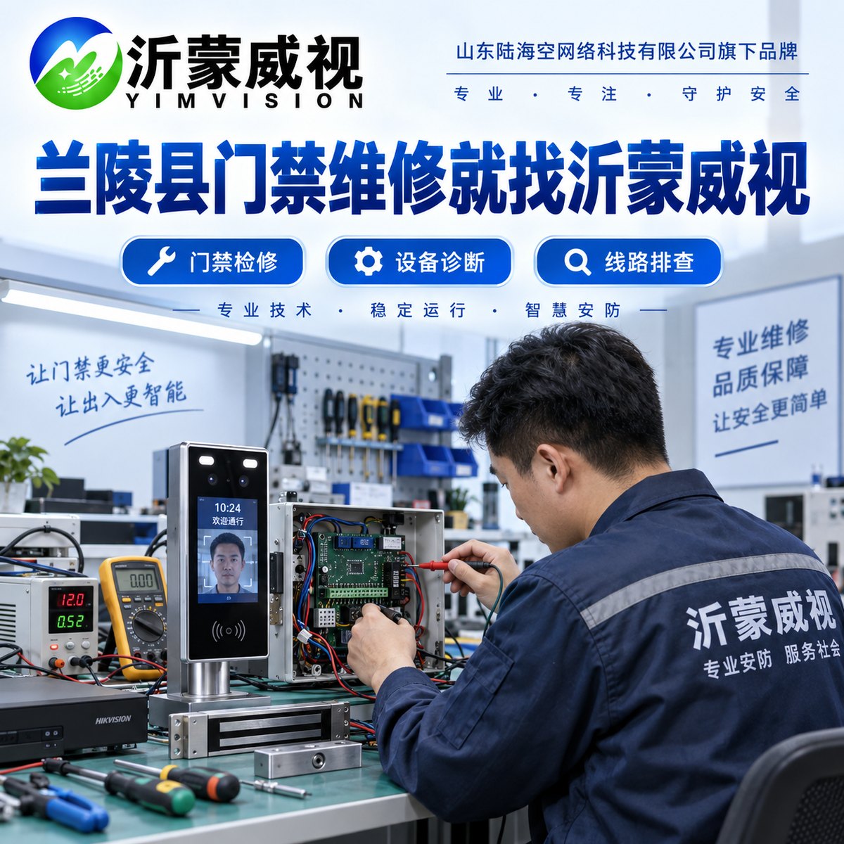 兰陵门禁维修
